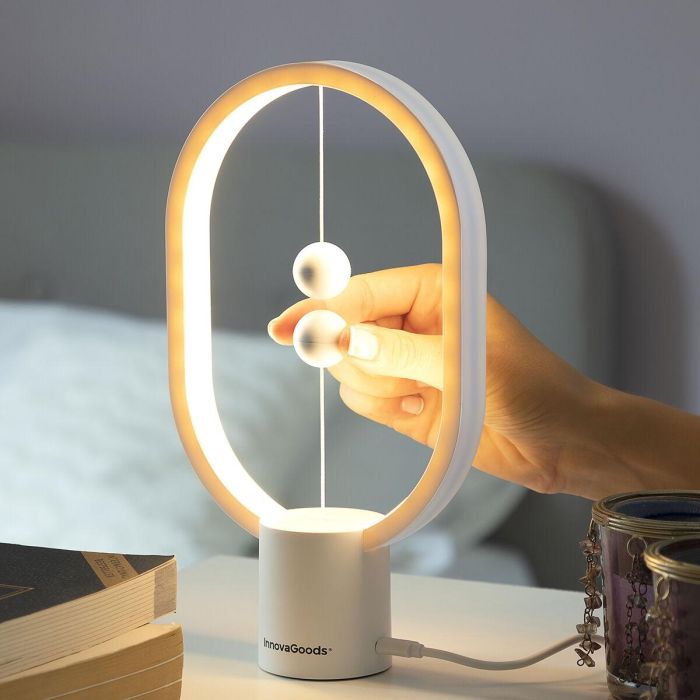 Lámpara de Equilibrio con Interruptor Magnético Magilum InnovaGoods MAGILUM 8 Lámpara de Equilibrio con Interruptor Magnético Magilum InnovaGoods MAGILUM 8