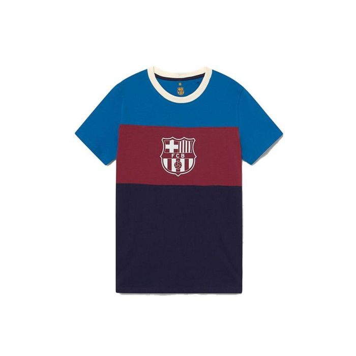 Camiseta de Fútbol de Manga Corta Hombre F.C. Barcelona Tricolor 36 Camiseta de Fútbol de Manga Corta Hombre F.C. Barcelona Tricolor 36