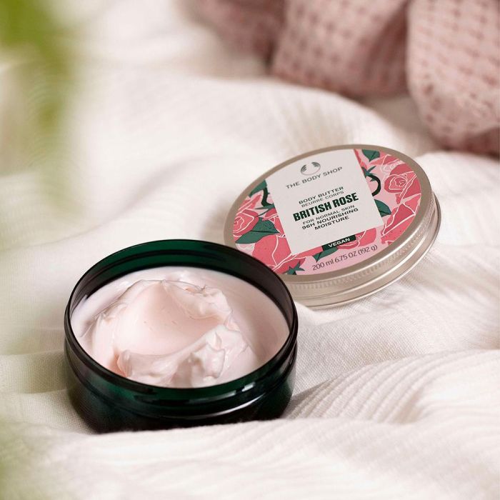 The Body Shop British Rose Manteca Corporal 400 mL 3 The Body Shop British Rose Manteca Corporal 400 mL 3