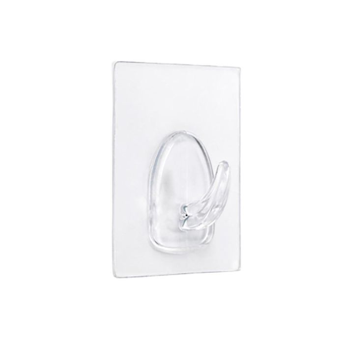 Inofix Colgador adherente reutilizable transparente 60x47mm con micro ventosas Stick & go 1290-0-000 0 Inofix Colgador adherente reutilizable transparente 60x47mm con micro ventosas Stick & go 1290-0-000 0