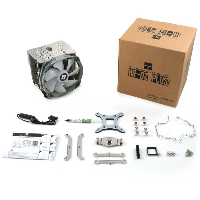K Kühler Thermalright HR-02 Plus - 115x/1200/20xx/1366/AM4/AM5 2 K Kühler Thermalright HR-02 Plus - 115x/1200/20xx/1366/AM4/AM5 2