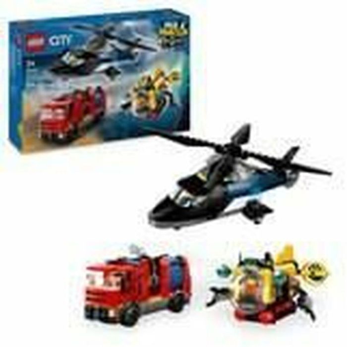 Lego 60462 City Helicóptero, camión de bomberos y submarino modular - Juguete para niños de 7 años 0 Lego 60462 City Helicóptero, camión de bomberos y submarino modular - Juguete para niños de 7 años 0