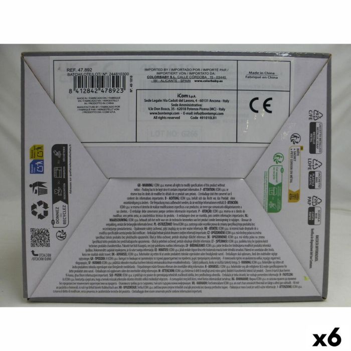 Altavoz con Micrófono Karaoke Bontempi 6 Unidades 12 Altavoz con Micrófono Karaoke Bontempi 6 Unidades 12