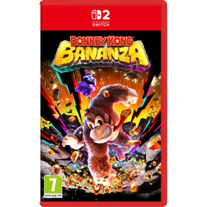 Nintendo Juego Nintendo Switch 2 - Donkey Kong Bananza - Plataformas / Aventura - Novedad con gráficos mejorados y hasta 120 FPS