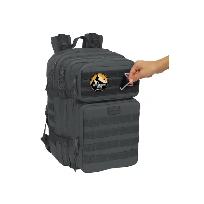 Safta Mochila Militar Portatil 15,6'' Gris 30x48x23cm 7