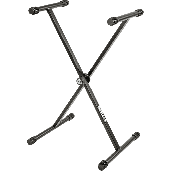 Soporte Teclado T10 Formato "X" / Perfil Simple - Negro Soporte Teclado T10 Formato "X" / Perfil Simple - Negro
