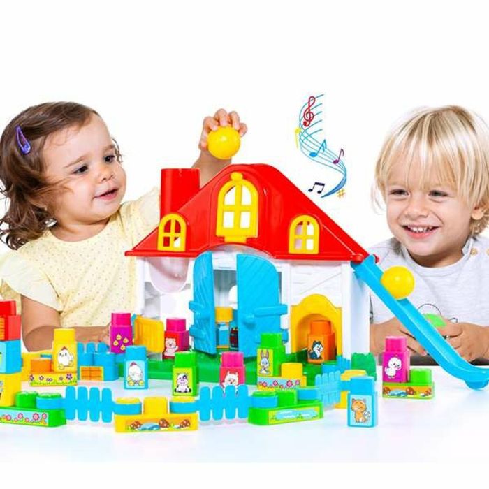 Molto Granja Musical para Bebés con 8 Actividades Interactivas y 38 Piezas de Juego. Juguete Educativo de Plástico con Sonidos para 1 Año 1 Molto Granja Musical para Bebés con 8 Actividades Interactivas y 38 Piezas de Juego. Juguete Educativo de Plástico con Sonidos para 1 Año 1