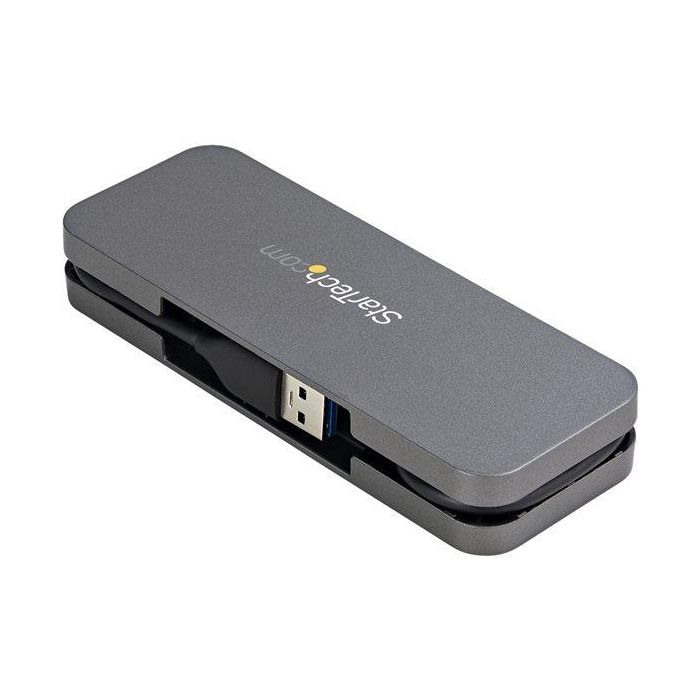 Startechcom Hub USB 3.0 4 Puertos HB30AM4AB 5 Gbps 4