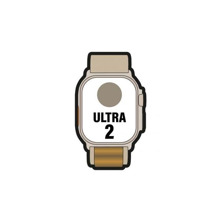 Apple Watch Ultra 2/ GPS/ Cellular/ 49mm/ Caja de Titanio/ Correa Loop Alpine Canela Mediana Apple Watch Ultra 2/ GPS/ Cellular/ 49mm/ Caja de Titanio/ Correa Loop Alpine Canela Mediana
