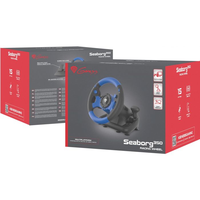 Genesis Volante Gaming Seaborg 350 para PC/XBOX/PS 8 Genesis Volante Gaming Seaborg 350 para PC/XBOX/PS 8