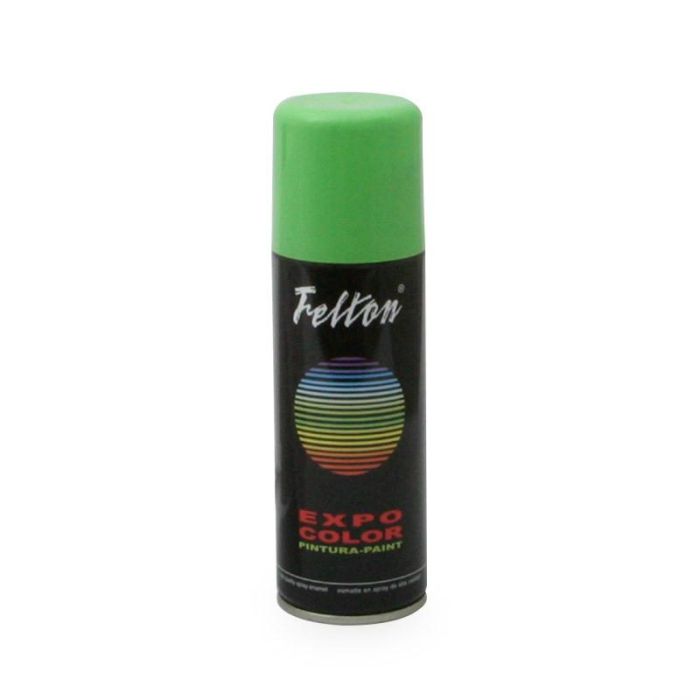 Felton Spray Pintura Verde Claro 200ml Secado Rápido para Muebles y Uso Industrial y Doméstico