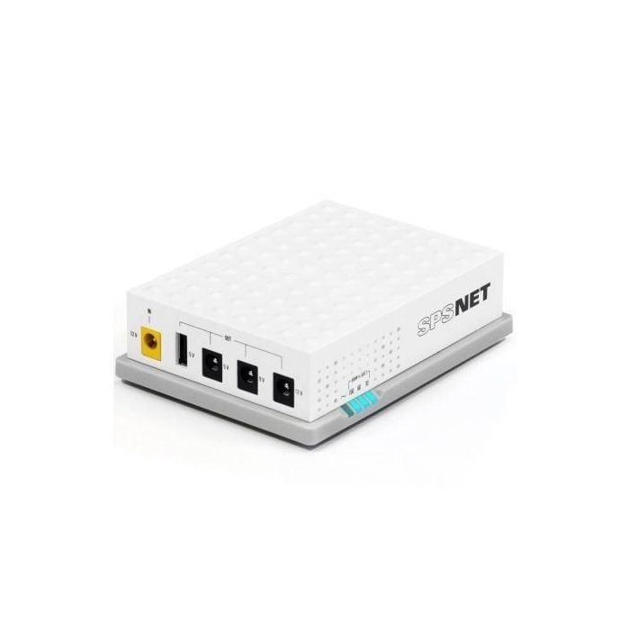 Salicru SPS NET2 Sistema de Alimentación Ininterrumpida (SAI UPS) 20W, Batería Ion-Litio 10000mAh, para Router y Dispositivos de Red, Blanco, 0ms 0 Salicru SPS NET2 Sistema de Alimentación Ininterrumpida (SAI UPS) 20W, Batería Ion-Litio 10000mAh, para Router y Dispositivos de Red, Blanco, 0ms 0