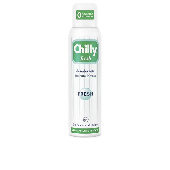 Chilly FRESH desodorante vaporizador 150 ml Desodorante larga duración protección 48h mujeres aroma té verde y lima