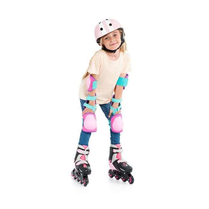 Molto Set de Protecciones Rosa 6 Piezas Talla M 8