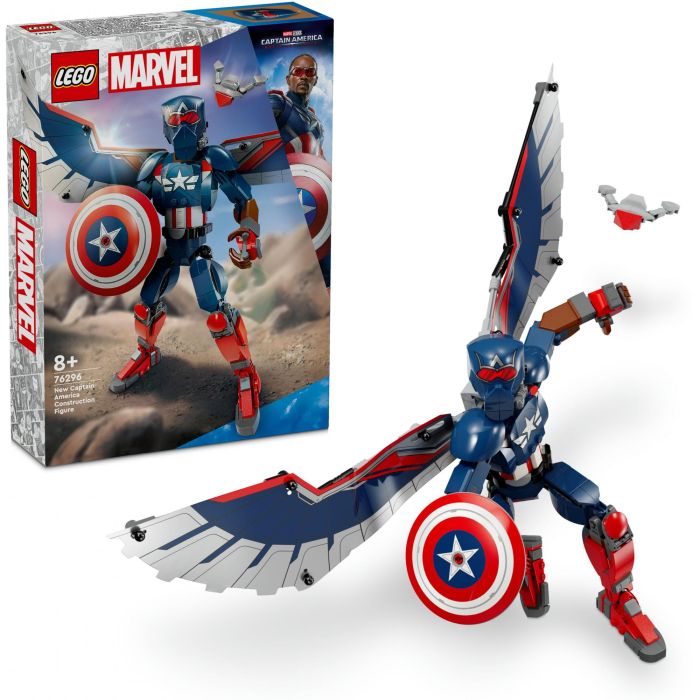 Lego Juego de Construcción Marvel Super Heroes Capitán América. Set de Ladrillos de Construcción Juguete para Niños y Coleccionistas 8+ Años 13 Lego Juego de Construcción Marvel Super Heroes Capitán América. Set de Ladrillos de Construcción Juguete para Niños y Coleccionistas 8+ Años 13