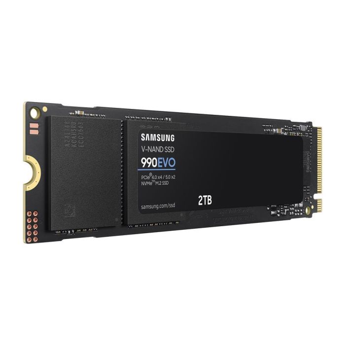 Samsung 990 EVO SSD 2TB NVMe M.2 MZ-V9E2T0BW - Hasta 5.000 MB/s, Ideal para Gaming, Trabajo y Creación de Contenido 1 Samsung 990 EVO SSD 2TB NVMe M.2 MZ-V9E2T0BW - Hasta 5.000 MB/s, Ideal para Gaming, Trabajo y Creación de Contenido 1