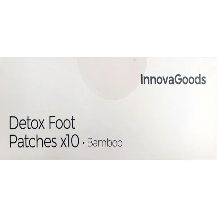 Parches Desintoxicantes para Pies Bamboo InnovaGoods 10 Unidades 11 Parches Desintoxicantes para Pies Bamboo InnovaGoods 10 Unidades 11