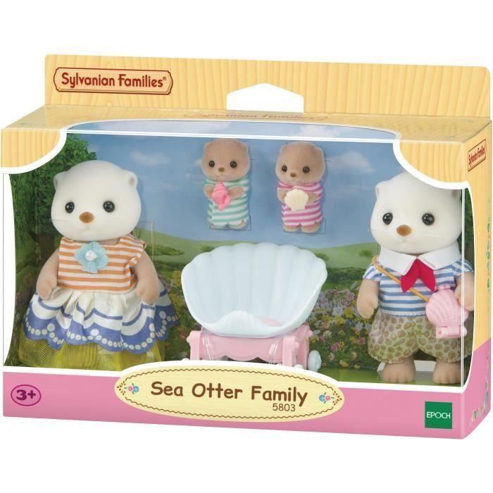 Sylvanian Families SYL5054131058039 La familia de las nutrias marinas Sylvanian Families SYL5054131058039 La familia de las nutrias marinas