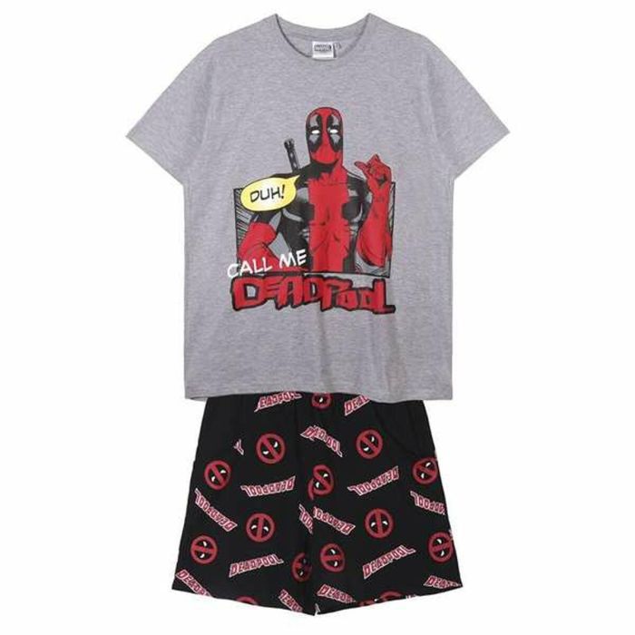 Pijama corto single jersey punto deadpool talla s Pijama corto single jersey punto deadpool talla s