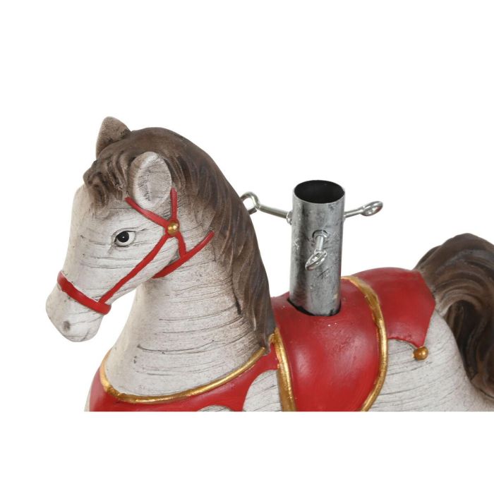 DKD Home Decor Base Soporte Árbol Navidad Tradicional Magnesia Diseño Caballito Multicolor Decoración Navideña 73 x 20.5 x 61 cm 3 DKD Home Decor Base Soporte Árbol Navidad Tradicional Magnesia Diseño Caballito Multicolor Decoración Navideña 73 x 20.5 x 61 cm 3