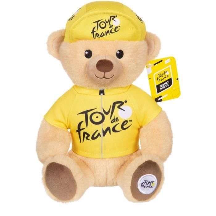 Gipsy Toys GIP3268060718991 Peluche Oso Camiseta Amarilla Tour de Francia 24 cm