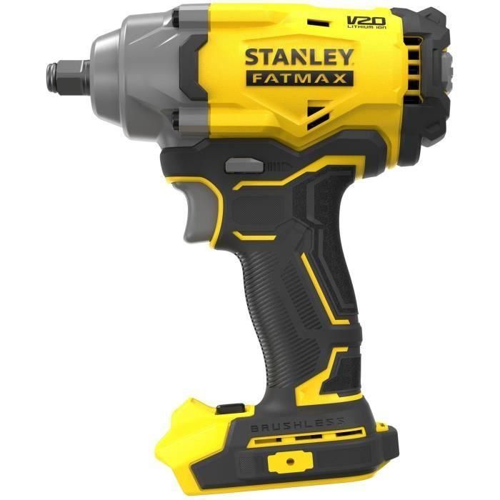 Llave de impacto - STANLEY FATMAX V20 - SFMCF920B-XJ - 1/2 Brushless 370 Nm - Litio 18V - Sin Batería 2 Llave de impacto - STANLEY FATMAX V20 - SFMCF920B-XJ - 1/2 Brushless 370 Nm - Litio 18V - Sin Batería 2