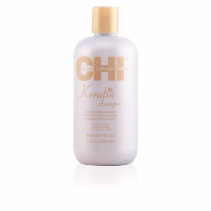 Farouk CHI Keratin Reconstructing Shampoo 355 ml Champú Brillo Antirrotura con Queratina Farouk CHI Keratin Reconstructing Shampoo 355 ml Champú Brillo Antirrotura con Queratina