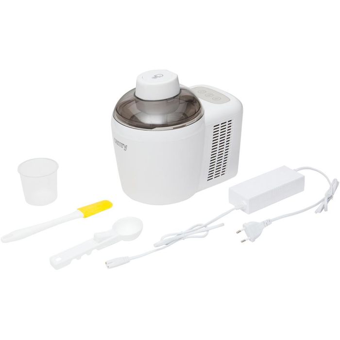 Camry cr4481 Heladera Blanca 0.7 L 90 W para Helados, Sorbete y Yogurt Helado - Prepara en 30 Minutos 1 Camry cr4481 Heladera Blanca 0.7 L 90 W para Helados, Sorbete y Yogurt Helado - Prepara en 30 Minutos 1