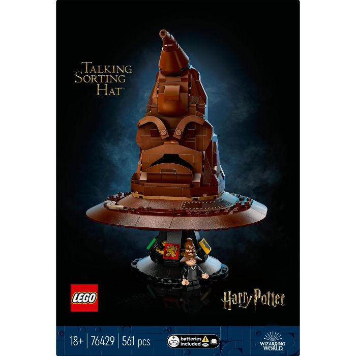 Lego 76429 Harry Potter El Sombrero Seleccionador Que Habla, Tema de Hogwarts, Idea de Regalo 10 Lego 76429 Harry Potter El Sombrero Seleccionador Que Habla, Tema de Hogwarts, Idea de Regalo 10