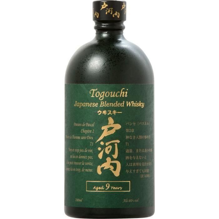 Togouchi 9 años - Whisky japonés - 40% vol - 70cl con estuche 1