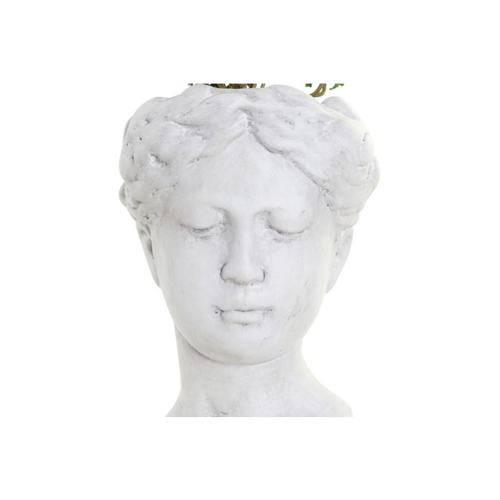 DKD Home Decor Planta Blanco Verde 13.2 x 27.5 x 13.7 cm 3