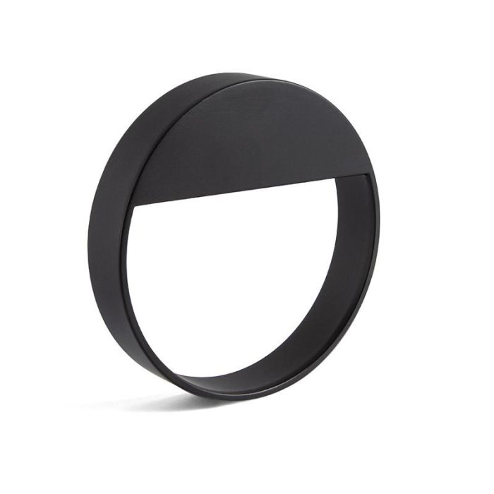Tirador Zamak Modelo Bau Ø60 Acabado Negro Mate Viefe 2 Tirador Zamak Modelo Bau Ø60 Acabado Negro Mate Viefe 2