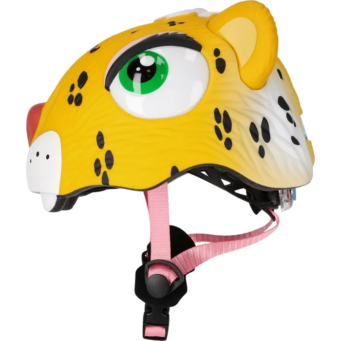 Crazy Safety Casco de Bicicleta CRA0727040592554 Leopardo Talla S (49-55 cm) 3