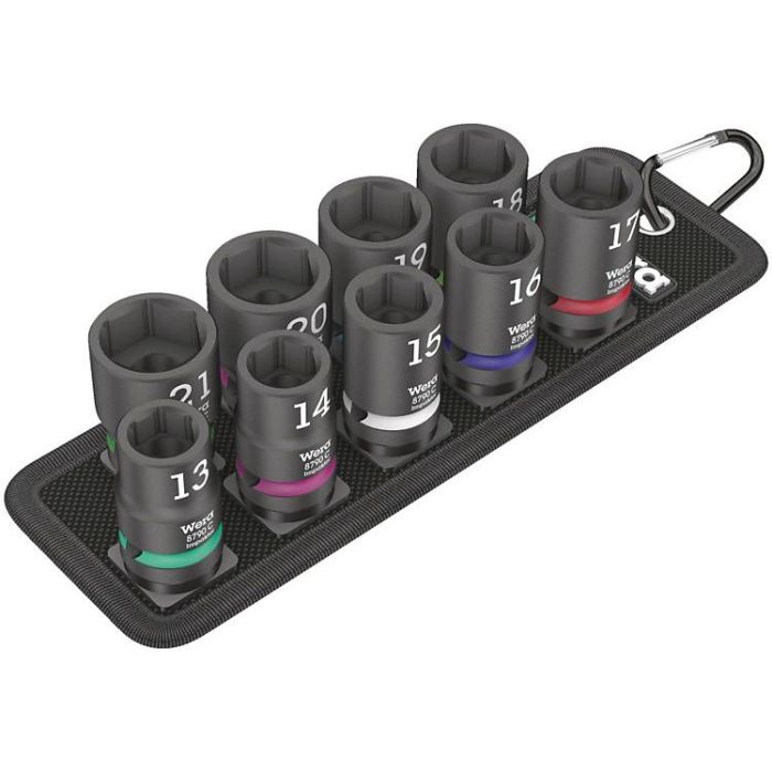 Wera Belt C Impaktor 1 Steckschlsseleinsatz-Satz 0 Wera Belt C Impaktor 1 Steckschlsseleinsatz-Satz 0
