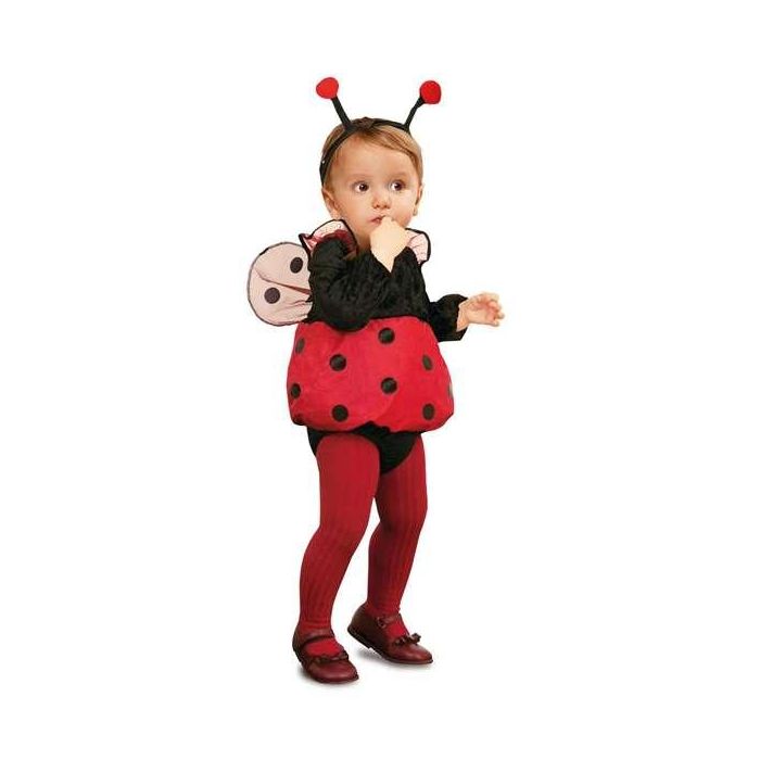 My Other Me Disfraz de Mariquita para Bebés, Talla 0-6 Meses, Edad Recomendada de 0 a 6 Meses, Material 100% Poliéster My Other Me Disfraz de Mariquita para Bebés, Talla 0-6 Meses, Edad Recomendada de 0 a 6 Meses, Material 100% Poliéster