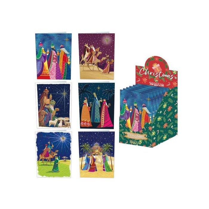 Christmas Arguval Reyes Magos 3D 133X191 Surtido Exp. 48 (6 Mod.)