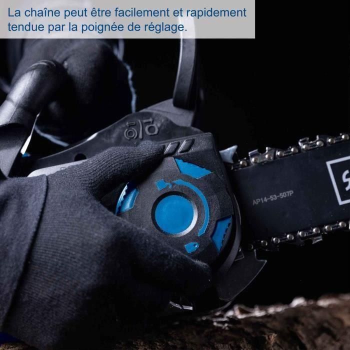 Scheppach BC-CS355Duo-X Motosierra inalámbrica sin escobillas ProCut 14, 2x20V IXES - sin batería ni cargador 5