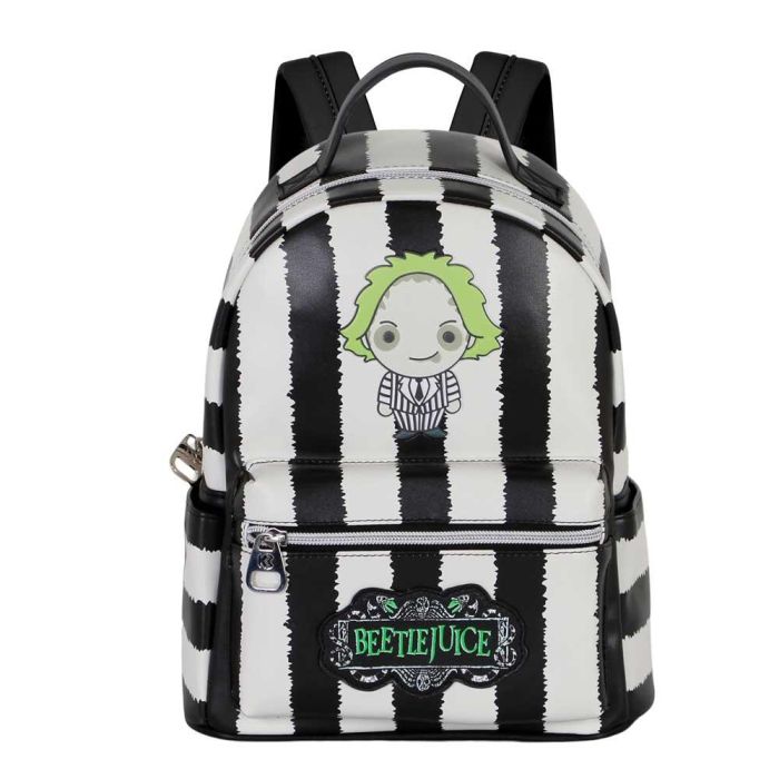 Mochila Heady Stripes Bitelchús / Beetlejuice Blanco 1