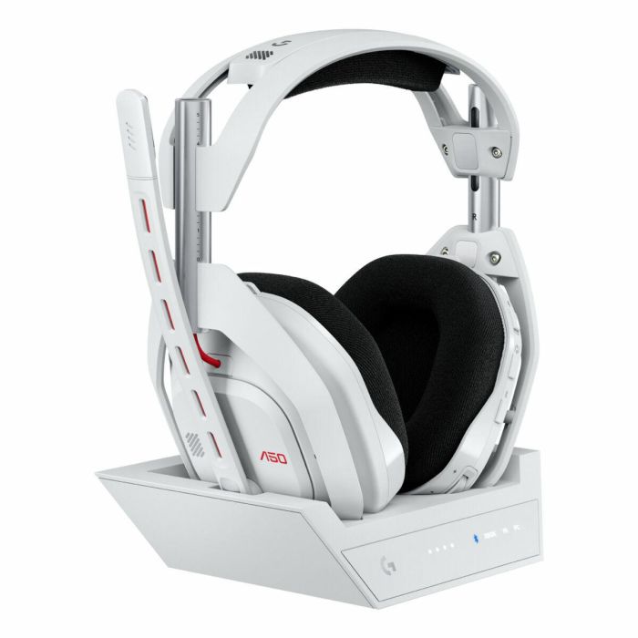 Logitech Astro A50 Lightspeed Pro-G Graphene LOG1737996545547 Auriculares Inalámbricos para Juegos - Xbox, PS5, Switch, PC/Mac - Blanco