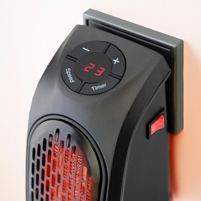 Mini Calefactor de Enchufe Portátil Heatpod InnovaGoods 400 W 9 Mini Calefactor de Enchufe Portátil Heatpod InnovaGoods 400 W 9