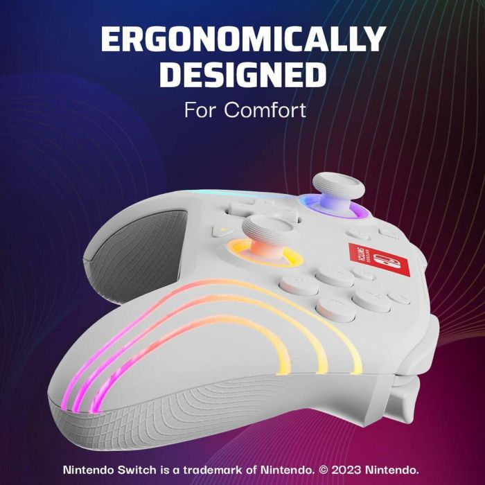 PDP 1699738979179 Gamepad Afterglow Wave con Iluminación RGB y Batería de 2100 mAh para Nintendo Switch 16 PDP 1699738979179 Gamepad Afterglow Wave con Iluminación RGB y Batería de 2100 mAh para Nintendo Switch 16
