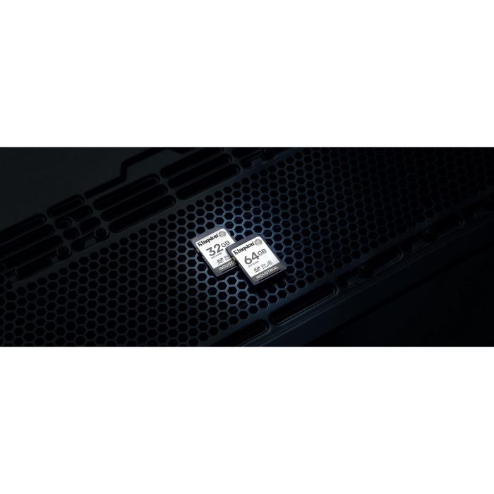 Kingston Tarjeta SD Industrial 32GB pSLC UHS-I U3 A1 hasta 100MB/s -40°C a 85°C para Automatización/POS 4