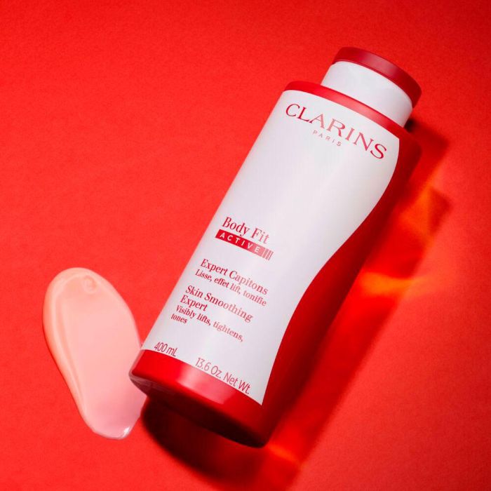 Clarins BODY FIT ACTIVE alisa y tonifica 400 ml Reafirmante Corporal Anticelulítico con Extracto de Té Matcha Bio 1