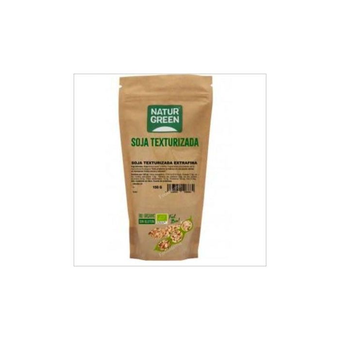 NATURGREEN Soja Texturizada Fina 150g Bio Sin Gluten 100% Vegetal ideal para sustituir carne picada