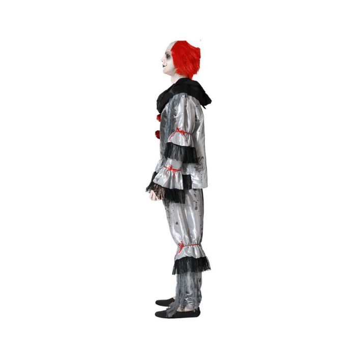 Disfraz Payaso Macabro Gris Adulto Hombre XL 1 Disfraz Payaso Macabro Gris Adulto Hombre XL 1