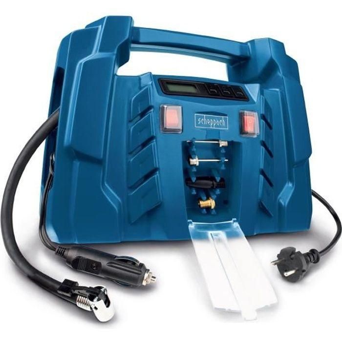 Compresor portátil SCHEPPACH 8 bar - 12 V - Air Force 5 Compresor portátil SCHEPPACH 8 bar - 12 V - Air Force 5