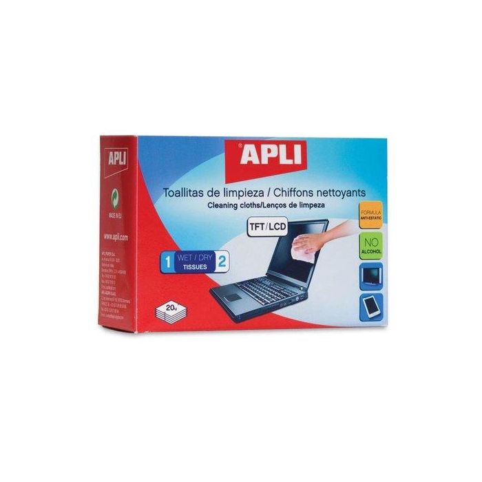 Toallitas Apli Limpiadoras Humedas B/20