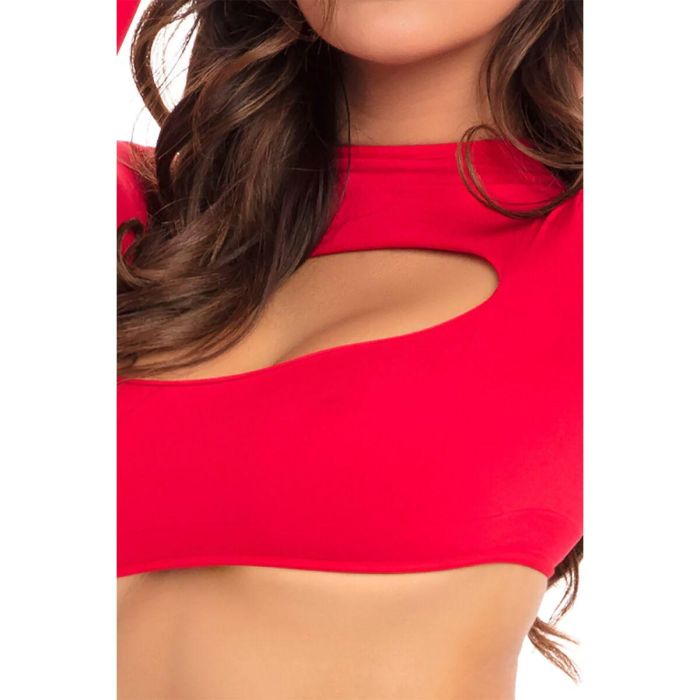 Conjunto de Lencería Pink Lipstick Rojo (S/M) 3 Conjunto de Lencería Pink Lipstick Rojo (S/M) 3
