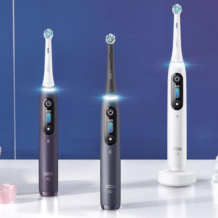 Oral-B iO Series 8 4210201363095 Cepillo Eléctrico Negro con 6 Modos de Cepillado, Pantalla y Control de Presión 6