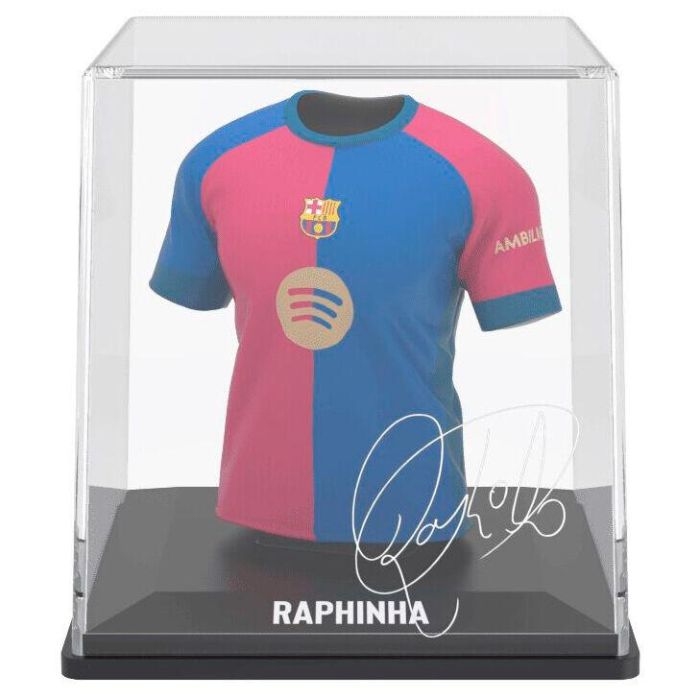 Figura Mini Camiseta Raphinha FC Barcelona 2 Figura Mini Camiseta Raphinha FC Barcelona 2